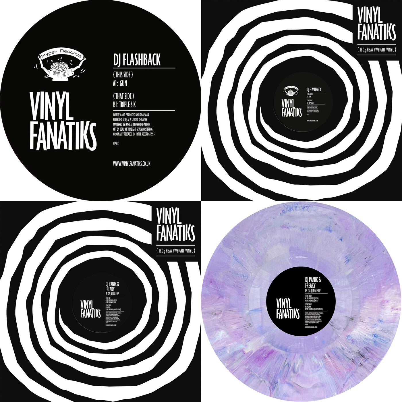 The Hyper Records Double Pack - DJ Panik & DJ Freaky/DJ Flashback