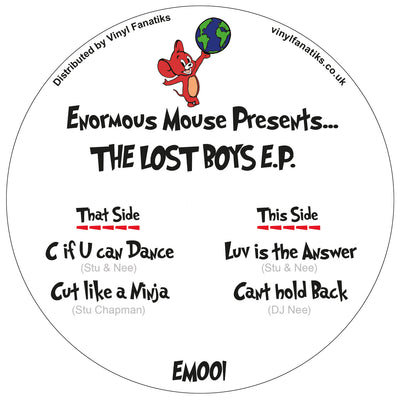 Stu & Nee - The Lost Boys EP – Enormous Mouse (EM-VFS001)