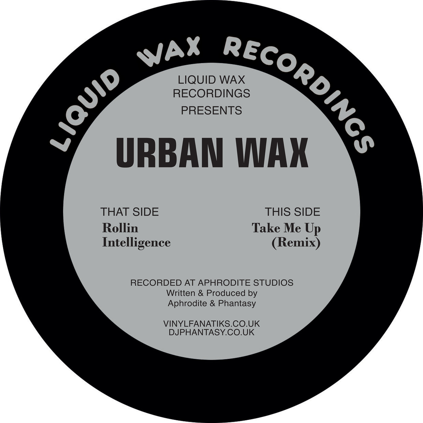 Urban Wax – Rollin Intelligence/Take Me Up (Remix) - HAN035