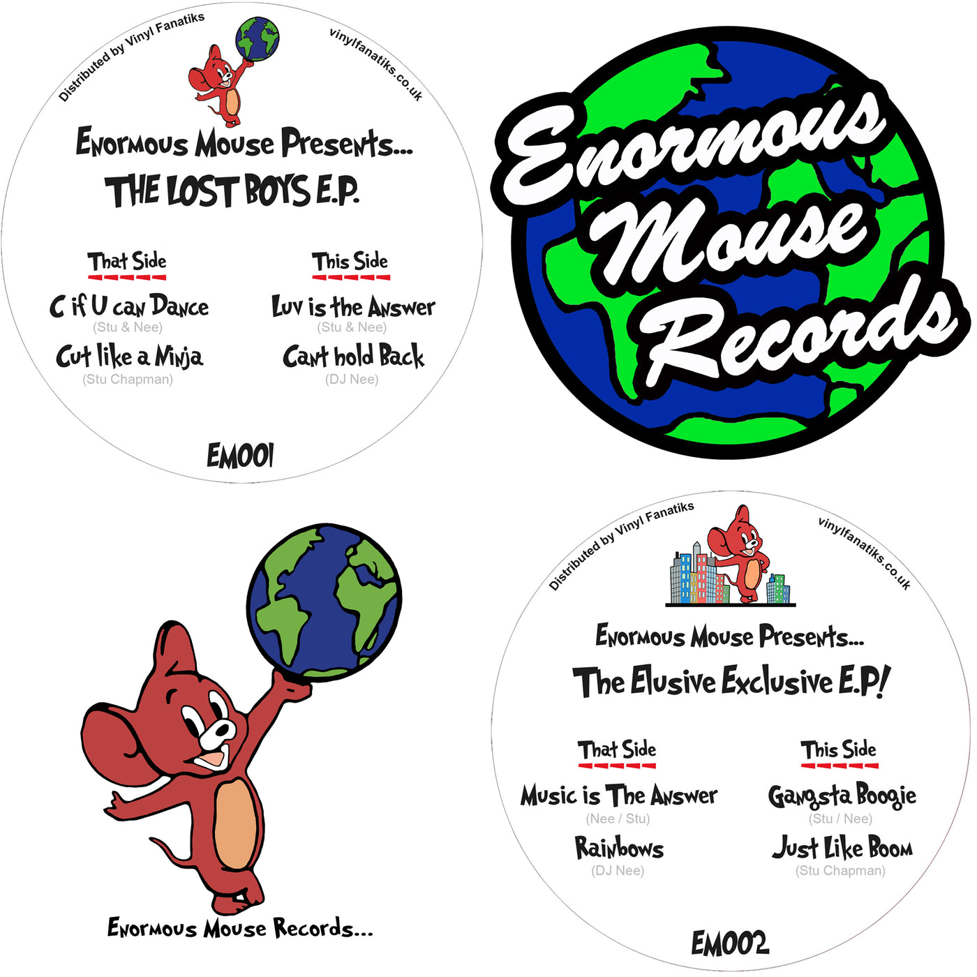 The Enormous Mouse Double Pack - EP1 and EP2 (with exclusive free remix WAV)