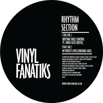 Rhythm Section Bundle - The Sequel Part Two EP + Rhythm Takes Control / In Perfect Love (Original) 12"