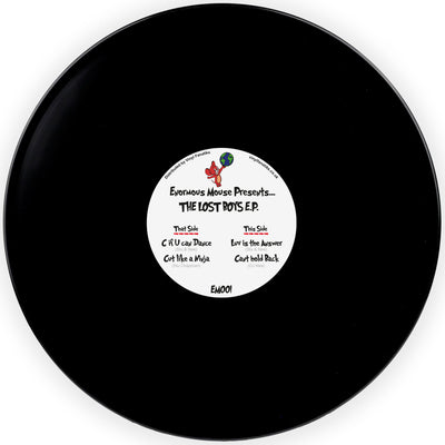 Stu & Nee - The Lost Boys EP – YELLOW VINYL - Enormous Mouse