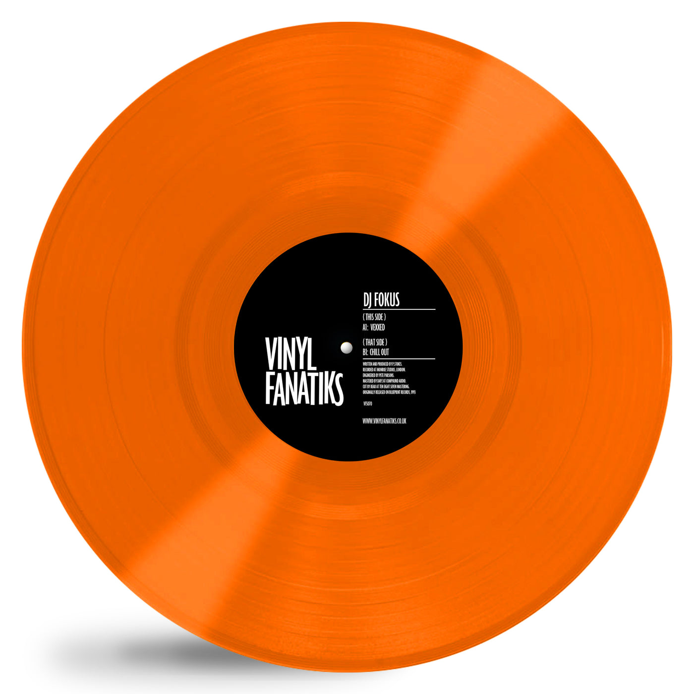 DJ Fokus - Vexxed / Chill Out – VFS070 - ORANGE VINYL